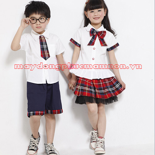 Mẫu đồng phục mầm non | Mau dong phuc mam non